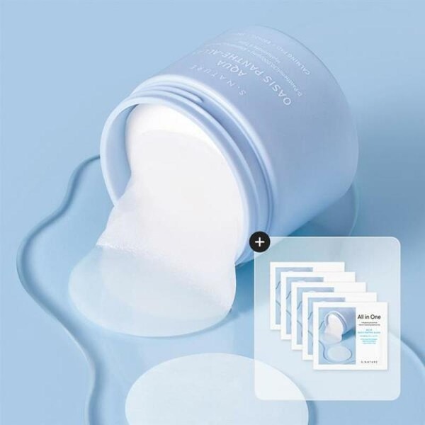  Moisture Soothing Esnature Aqua Oasis Panthealan Calming Pads 60