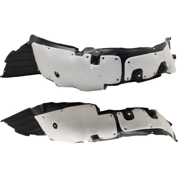 LORKDEEM 2pcs Fender Liner Front Left Driver Right Passenger Side