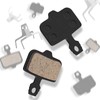 Gulfmew 4 Pairs of Bicycle Disc Brake Pads Compatible with