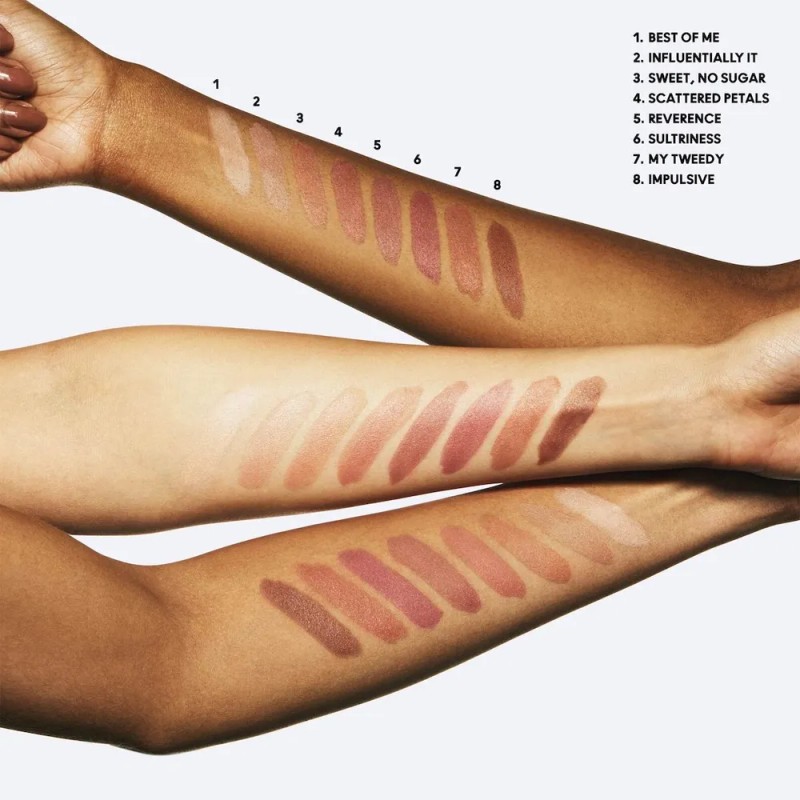 Labial Maquillaje Mac Matte Powder Kiss Lipstick 3g Color Impulsive