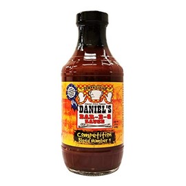 Daniel's Bar-B-Q Competition Blend #9 BBQ Sauce, 16.0 Ounce - Kansas City Gluten Free and Preservative Free Barbecue Sauce