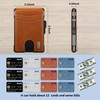 umoven Wallet for Men - with Money Clip Slim Leather