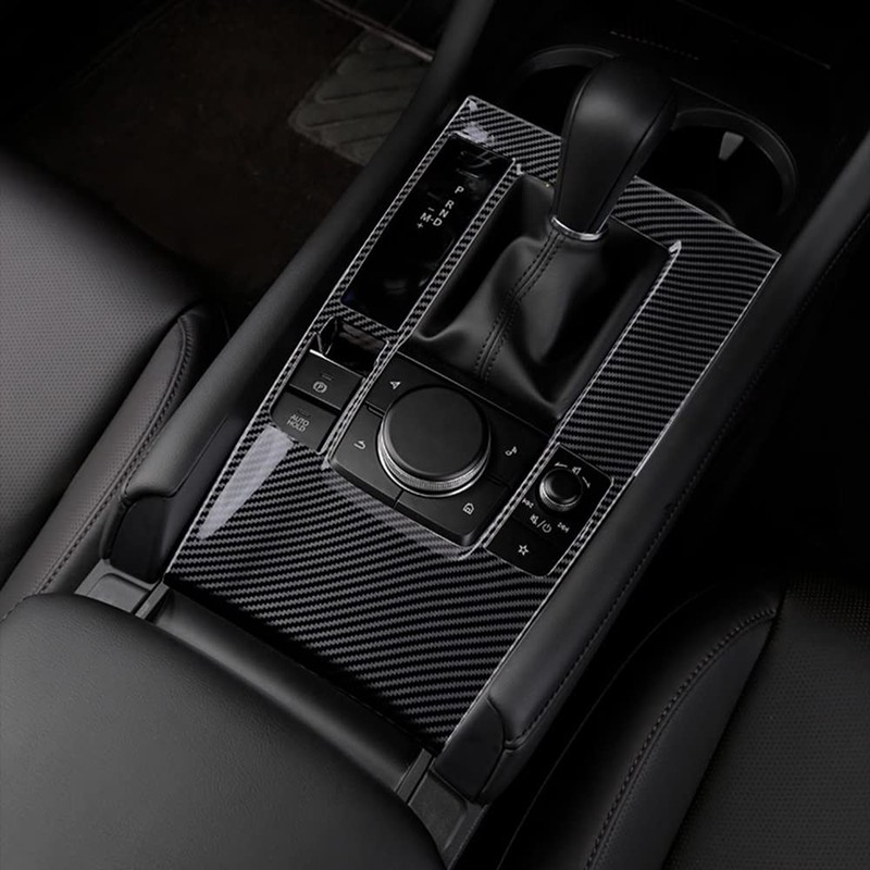 Kadore Interior Gear Shift Panel Frame Cover Trim for 2019-2022