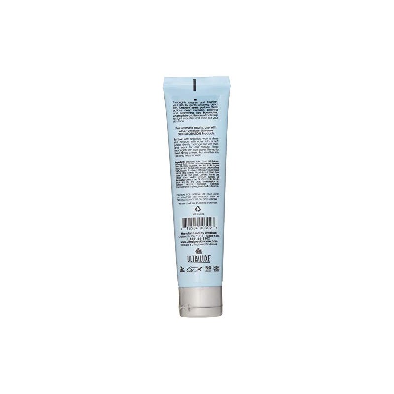 ULTRALUXE SKIN CARE Triple Action Organic Scrub, Discoloration, 3 oz