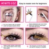 FADVAN Cluster Lash Glue Lash Bond Mascara Wand Clear/White Eyelash
