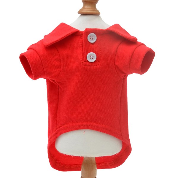 lovelonglong Basic Dog Polo Shirts Premium Cotton, Polo T-Shirts for