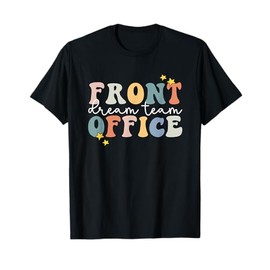 Retro Front Office Dream Team School Secretary Front Office T-Shirt