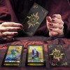 VOVOH Tarot Cards Deck, 78 Holographic Classic Tarot Cards with