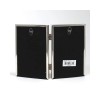 Lawrence Frames Traditional 4x6 Double Silver Picture Frame Elegant Metal