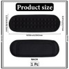 GORGECRAFT Detachable Shoulder Strap Pad Black Cotton Universal Replacement Cushion