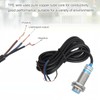 sourcing map Inductive Proximity Sensor,NPN NO M18 DC 6-36V 300mA