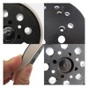 Sanding Disc 125 mm Velcro Backing Plate for Bosch, Velcro