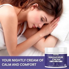 Dersie- Favorece el descanso para dormir: esta crema de magnesio proporciona una sensación relajante a los músculos, ayudando a promover una sensación