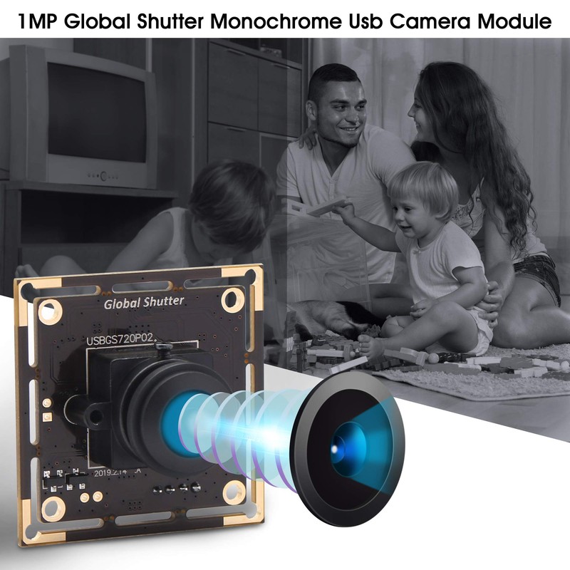 Global Shutter - Módulo de cámara de ojo de pez