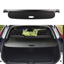 BOPARAUTO Cargo Cover for Volvo XC60 2018-2021 2022 2023 2024 Accessories Rear Black Trunk Shade Luggage Security Cover