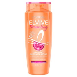 L'Oréal Paris Shampoo para Cabello Dañado, Dream Long Elvive, 680 ml