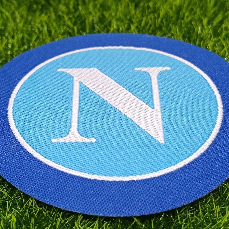 2 x 7cm Naples Embroidered Iron on Sew on Patch