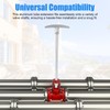 2pcs 9in RV Waste Valve Extension Tube, RV Sewer Valve