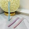 Straight Eyebrow Razor 3-Pack Beauty Accessory 3ea