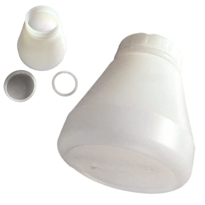 Jiabailie 4PCS Bottles Hopper Cups,PC02/PC03 Plastic Durable Electrostatic Sprayer Hopper