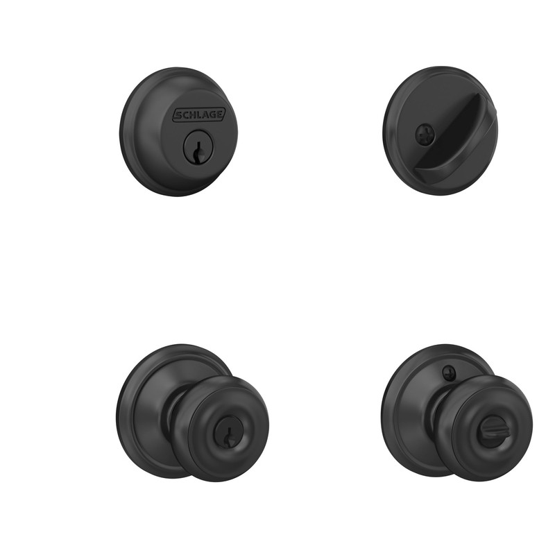 Schlage FB50N G GEO 622 Single Cylinder Deadbolt and Keyed