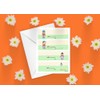 Funny Golf Note Card Pack - Bad Shot, pees on
