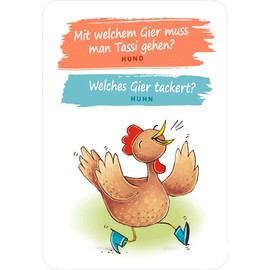 moses. Funny Nonsense Quiz, Children's Game with 100 Crazy Twisted Questions, Funny Educational Game Full Letter Turner for Preschool and Primary School Students, Card Game for Children from 6 Years