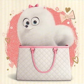 Secret Life of Pets Square Open Blank Greeting Card