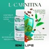BDM-LIFE L-Carnitina Cpsulas con Cafena T Verde Guaran Sin Sabor