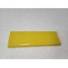 Daltile Sunflower Yellow Ceramic Tile Bullnose Backsplash Curved Edge Subway