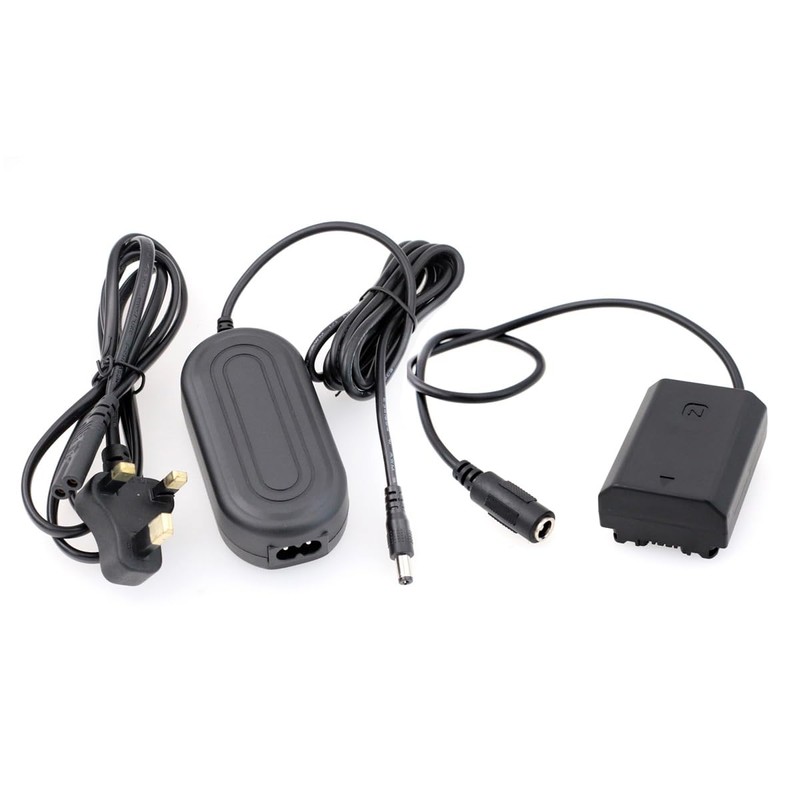 HangTon NP-FZ100 Dummy Battery AC DC Power Adapter for Sony