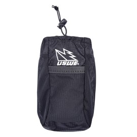 USWE Chest Pocket for NDM 1 Harness - Versatile Quick-Access Pouch for Hydration Packs, Ideal for Running, Cycling, Hiking - Durable, Secure Storage for Essentials (Black)