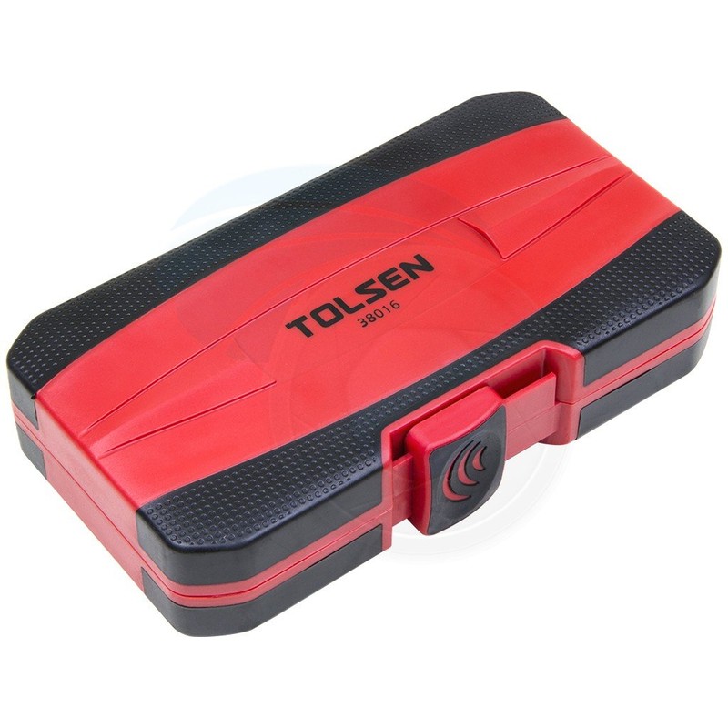 Tolsen 13pcs VDE Insulated Screwdriver Set Interchangeable in Case Magnetic