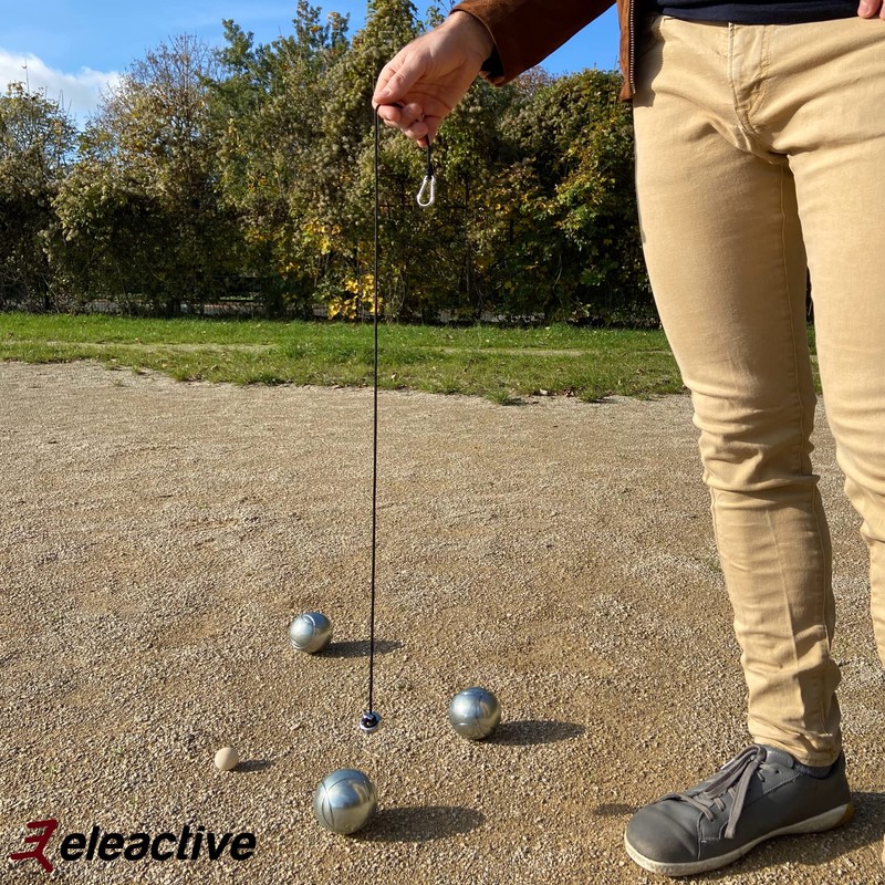 Eleactive Magnetic Pétanque Ball Pickup Accessory for Amateurs and Competitions