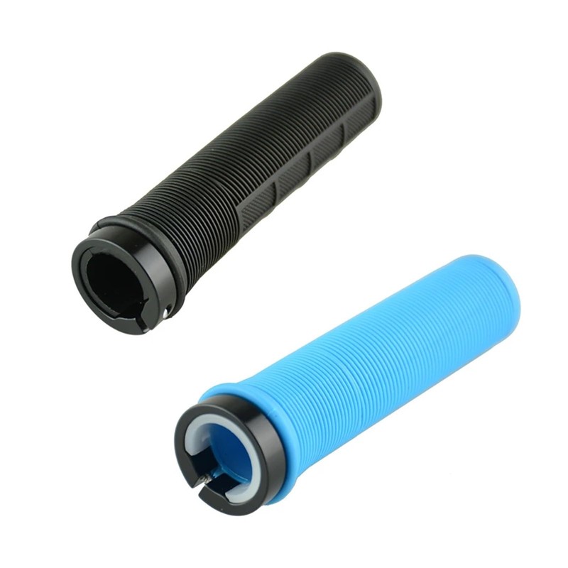 PJQUEKAIPJ Bicycle Handle Grips TPR Aluminum Alloy Lock On Non-Slip