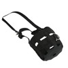 Black Horse Grazing Muzzle Easy Breathe Horse Mouth Cover with