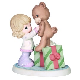 Precious Moments Company Girl with Teddy Bear Figurine