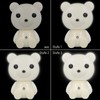 Westcott Lightbuddies Lampe Bär Bruno, LED-Nachtlicht für Kinder mit Akku