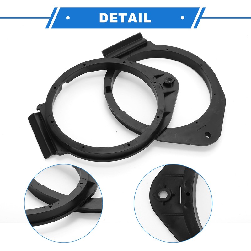 X AUTOHAUX 2 Set Speaker Spacer Ring Tweeter Speaker Spacer
