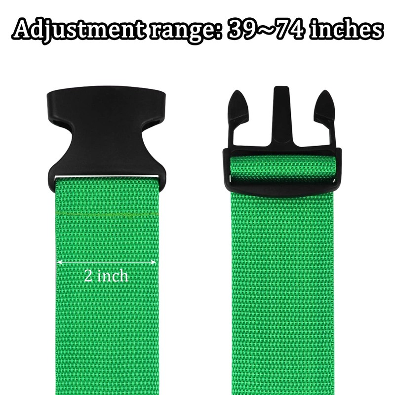 Luggage Suitcase Straps Set, Travel Accessories Thickened Luggage Belt with