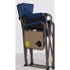 EEZ RV Products Heavy Duty High-Back Folding Director's Chair w/Side