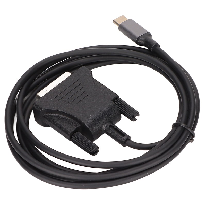USB C 3.1 to DVI Cable 190cm/74.8in Clear Stable Type