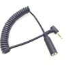 hanaiette 2.5mm Coiled Extension Cable;MMNNE 2.5mm Male to Female Spring