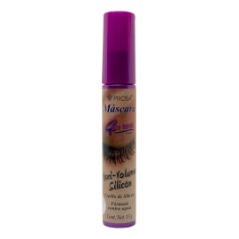 Máscara de pestañas Prosa Mascara pestañas Maxi Volumen Silicón waterproof 6ml 13g color negro 1 unidad