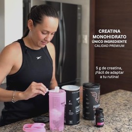 Creatina Monohidratada Micronizada 500g, 100% Pura, Polvo Ultrafino Instantáneo, Sin Aditivos, 100 Porciones, Pre y Post Entrenamiento, Suministro par