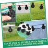 Outanaya 50pcs Heavy Duty Shade Cover Clips for Garden Netting