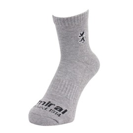 Admiral Golf Lampant Belt Mid Socks, gray