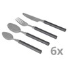 Bo-Camp Stainless Steel Cutlery Set 24 Pieces Camping Cutlery Camping
