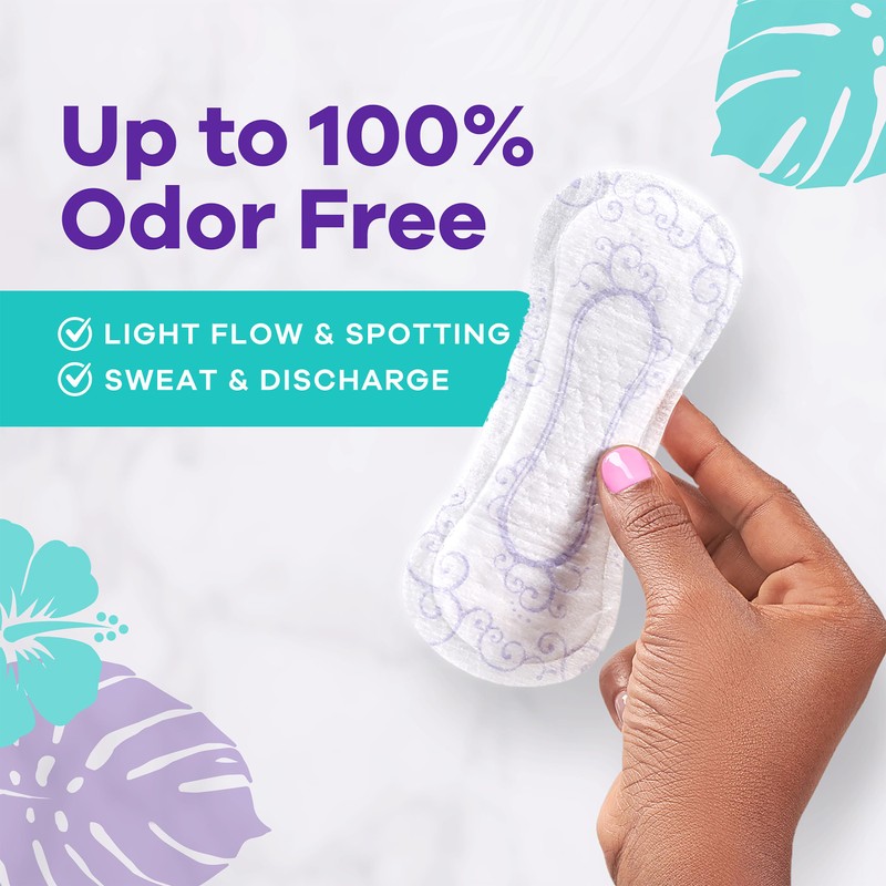 Always Panty Liners for Women Daily Protect Liners, Regular Length,96