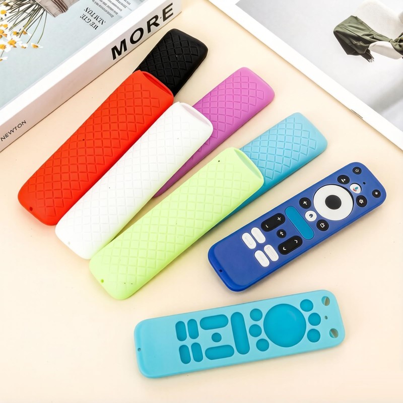 Remote Case for Google TV Remote, Lightweight Anti-Slip Skin-Friendly Silicone